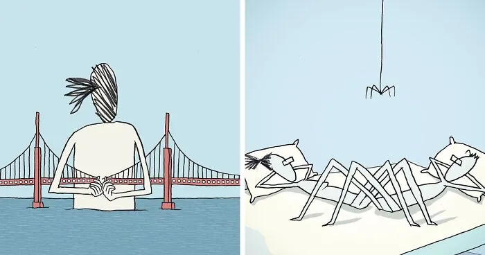 30 Illustrations About Relationships And Everyday Life By This Israeli Artist
