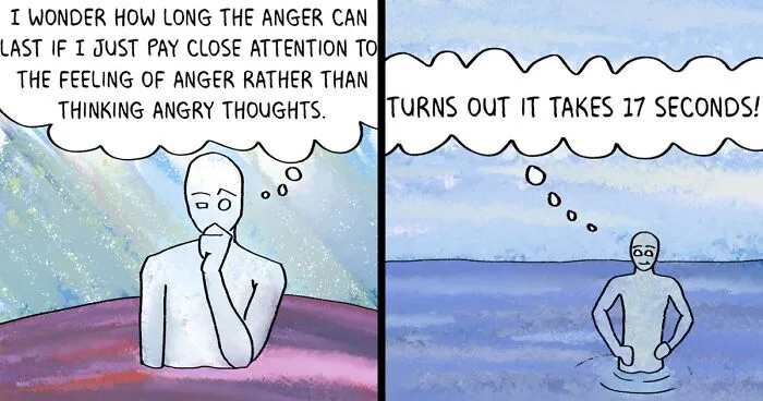 I Made A Comic About Mindfulness And How It Helps You Control Negative Emotions