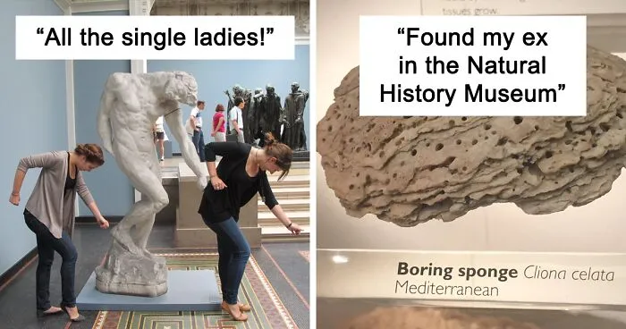 50 Times Adults Decided To Have Some Fun In These Museums And Art Galleries