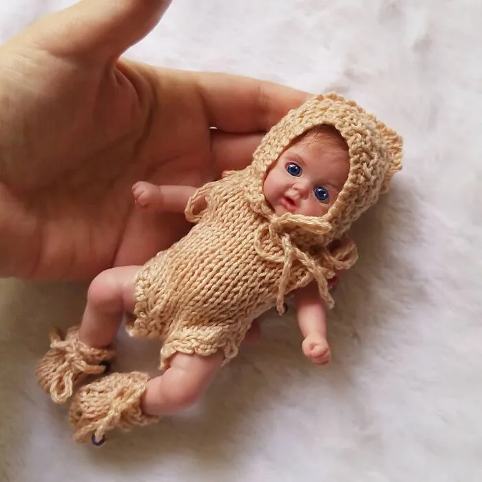 I Create Tiny And Realistic Looking Silicone Baby Dolls, And Here Are The Best 31 Pics
