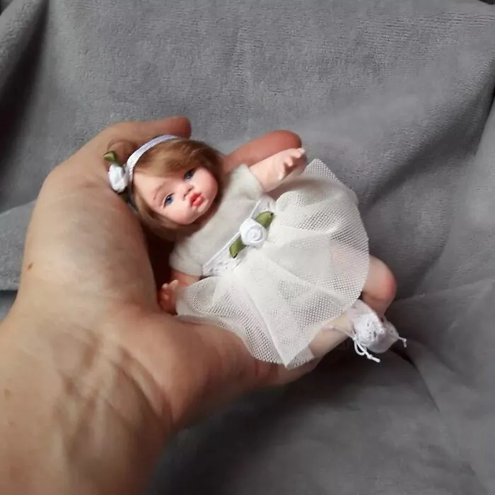 I Create Tiny And Realistic Looking Silicone Baby Dolls, And Here Are The Best 31 Pics