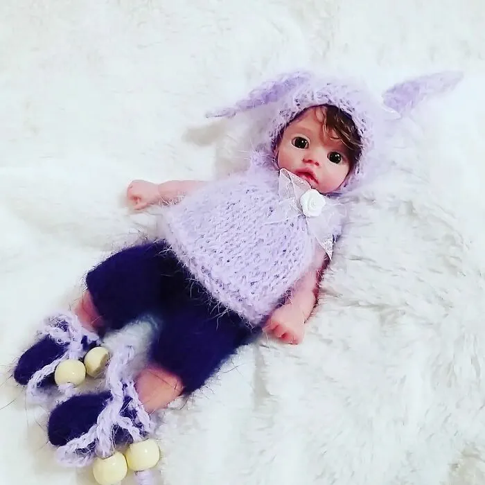 I Create Tiny And Realistic Looking Silicone Baby Dolls, And Here Are The Best 31 Pics