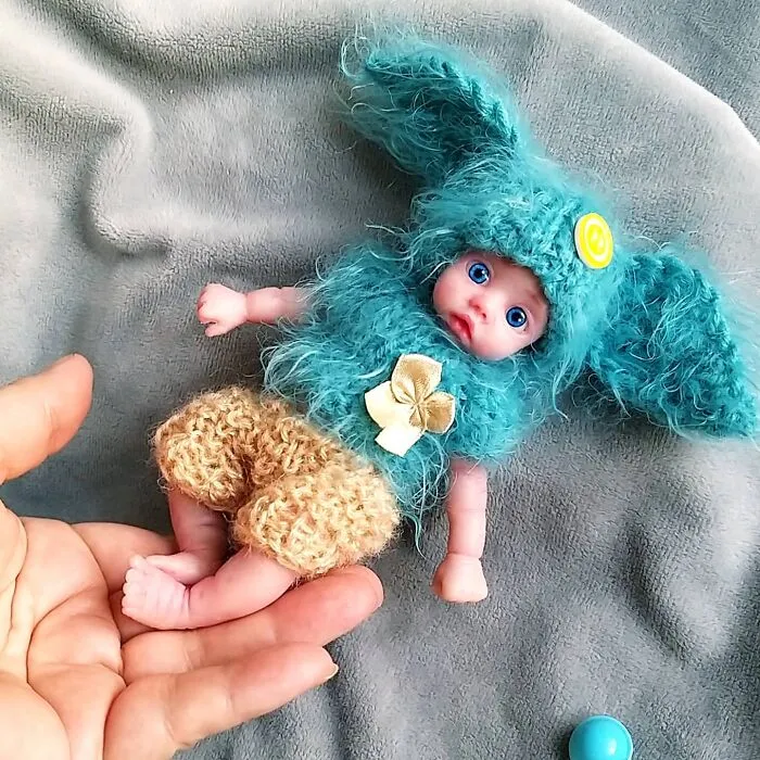 I Create Tiny And Realistic Looking Silicone Baby Dolls, And Here Are The Best 31 Pics