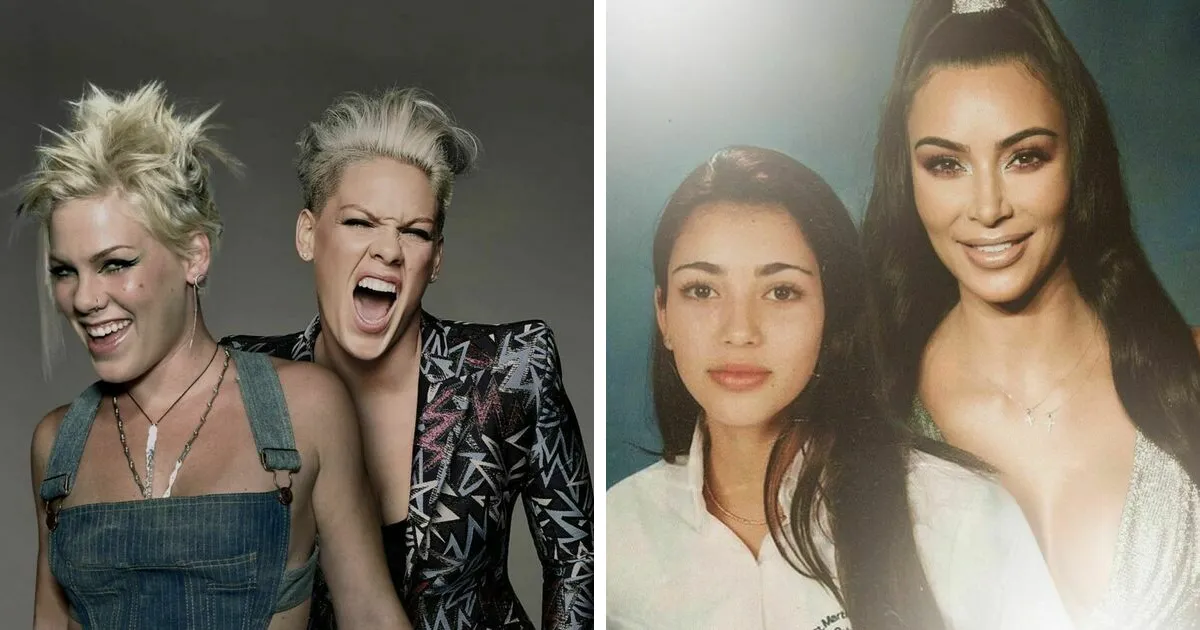 30 Famosos photoshopeados junto a sí mismos en su juventud para mostrar cómo les ha cambiado la edad (nuevas imágenes)