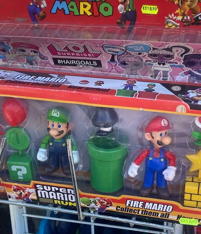 Creo que usaron los moldes equivocados, chicos...
