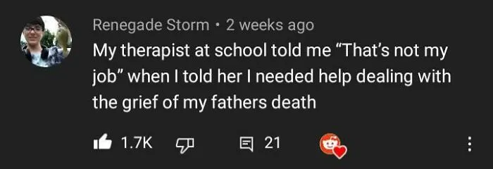 Ah Yes A Therapist That Doesnt Give Therapy
