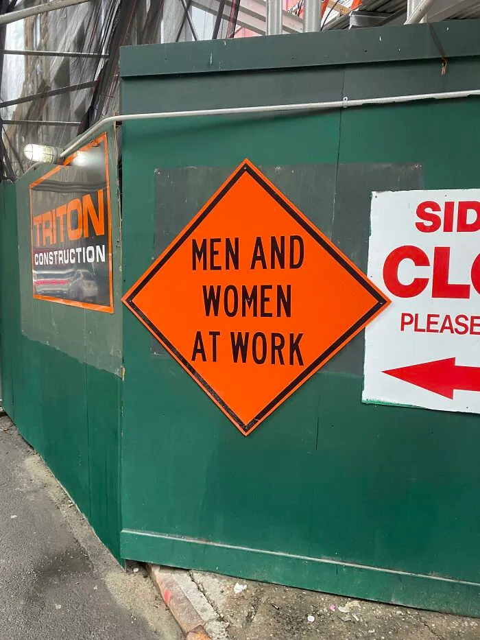 Saw This While Walking Around With My Daughters. It's About Time