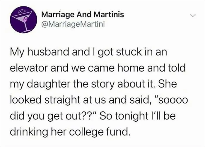 50 Funny And Spot-On Posts From The "Marriage And Martinis" IG Page