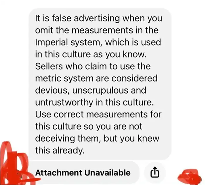 Karen Got Mad Because She Can’t Use The Metric System