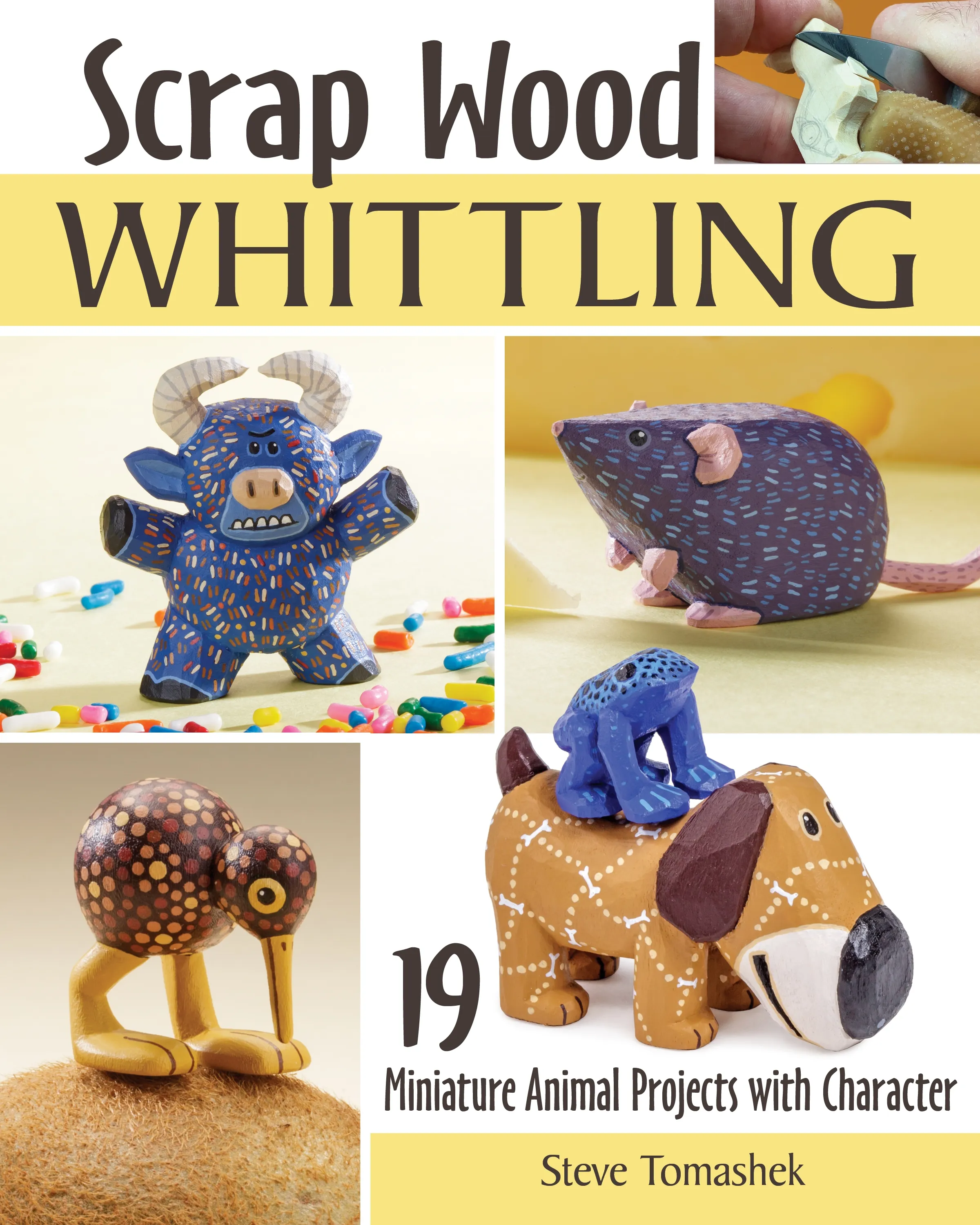 Mini Woodcarvings By "Mini Steve" Are Fancifully Cute And Fit In The Palm Of Your Hand