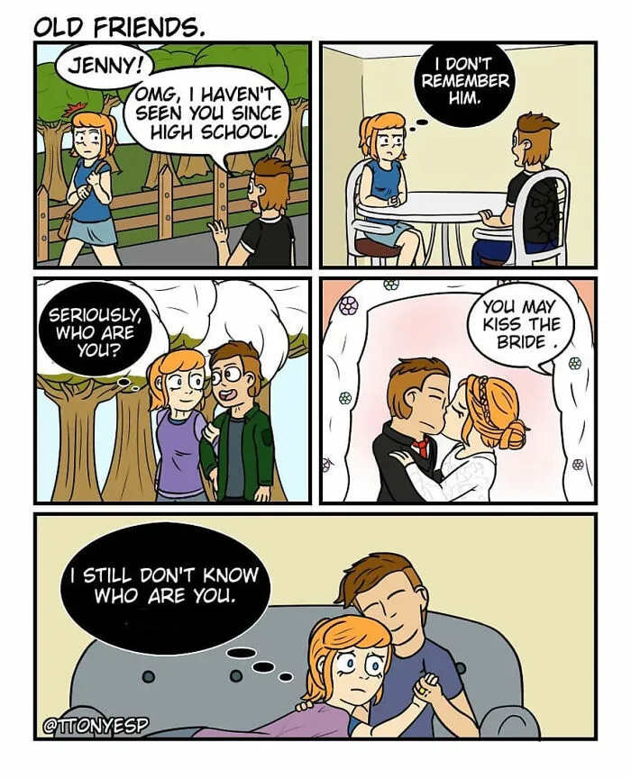 30 New Hilarious Comics With Dark Twisted Endings By Tony Esp