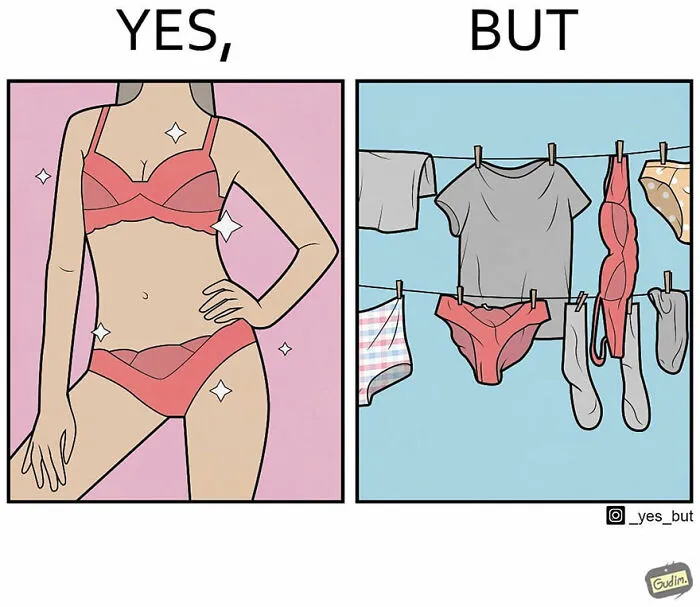 "Yes, But": Artist Draws A Series Of Sarcastic Comics That Show How Contradictory Society Is (22 New Pics)