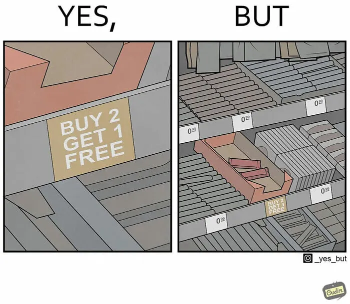 "Yes, But": Artist Draws A Series Of Sarcastic Comics That Show How Contradictory Society Is (22 New Pics)