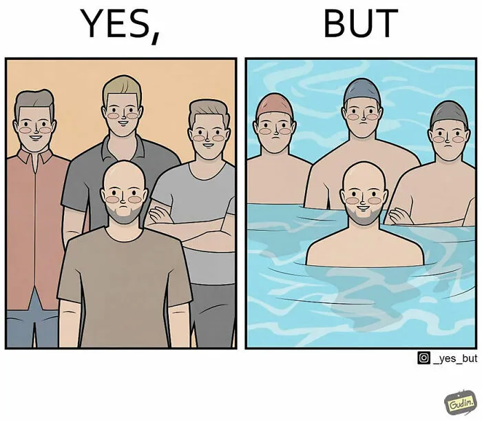 "Yes, But": Artist Draws A Series Of Sarcastic Comics That Show How Contradictory Society Is (22 New Pics)