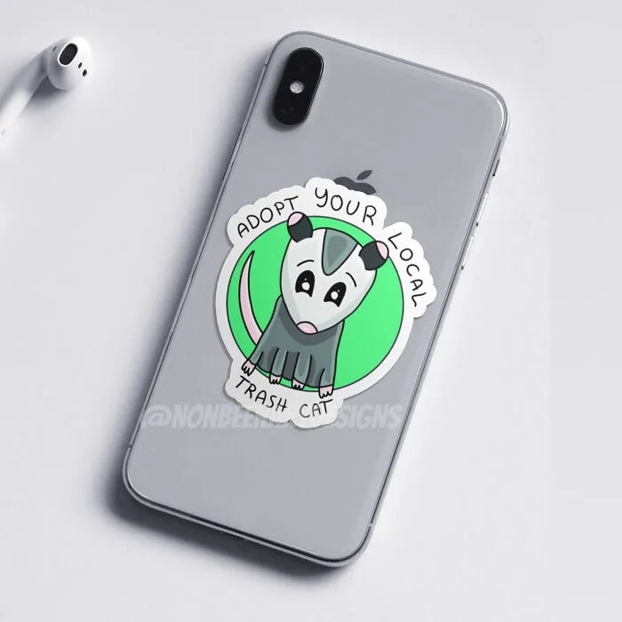 I Made 11 Opossum Drawings And Put Them On Stickers