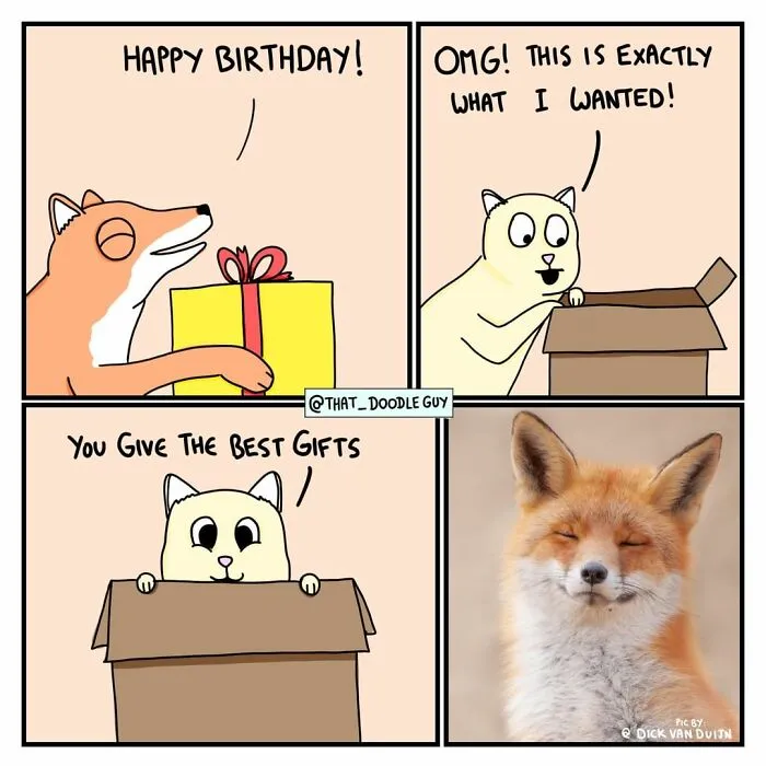 My 30 Comics Showing The Backstory Of Popular Animal Pictures