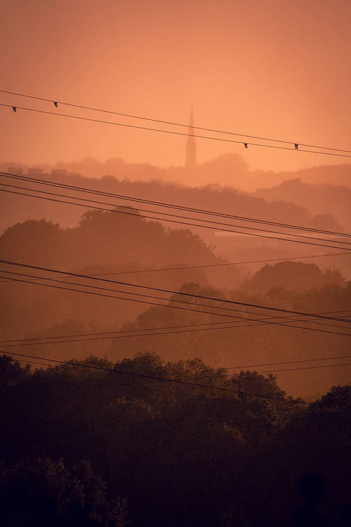 October 2022 – Sunset On A Rainy Day In Bochum. Shot With Sony A7 III + 200-600mm