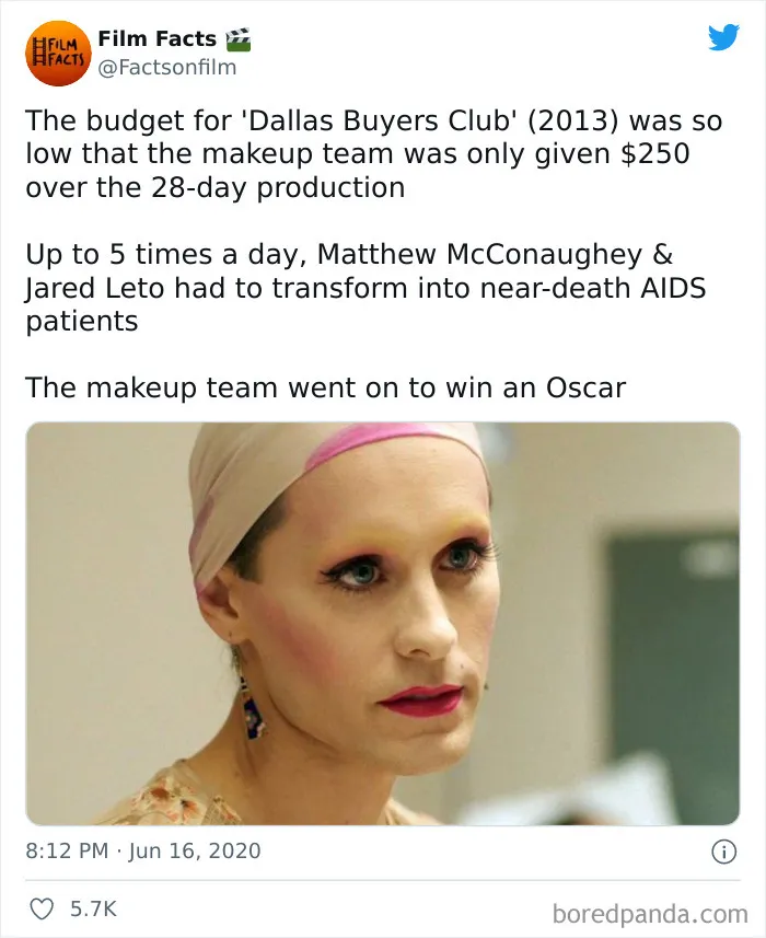 This Twitter Account Reveals 50 Fascinating Facts About The Film Industry