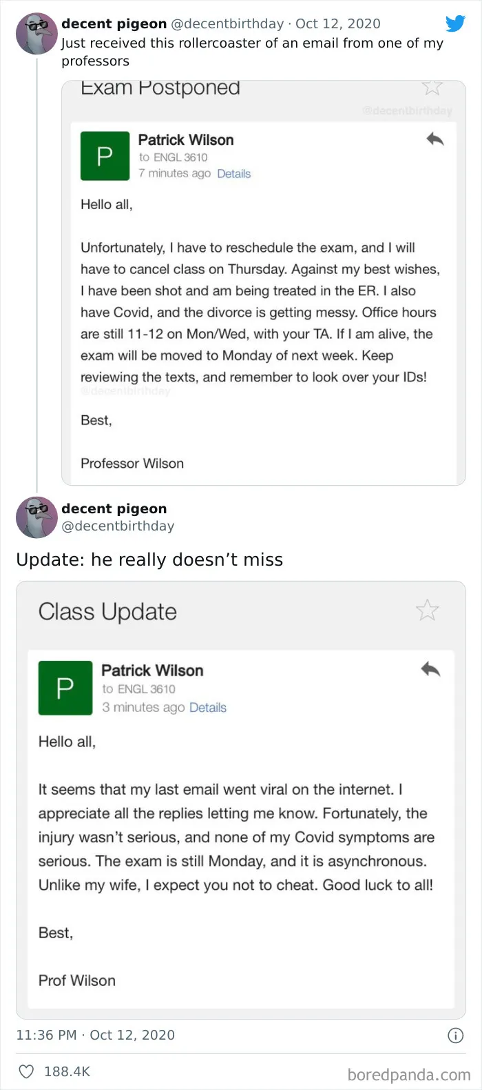 30 Hilarious Times College Students Got The Wildest Emails From Their Professors