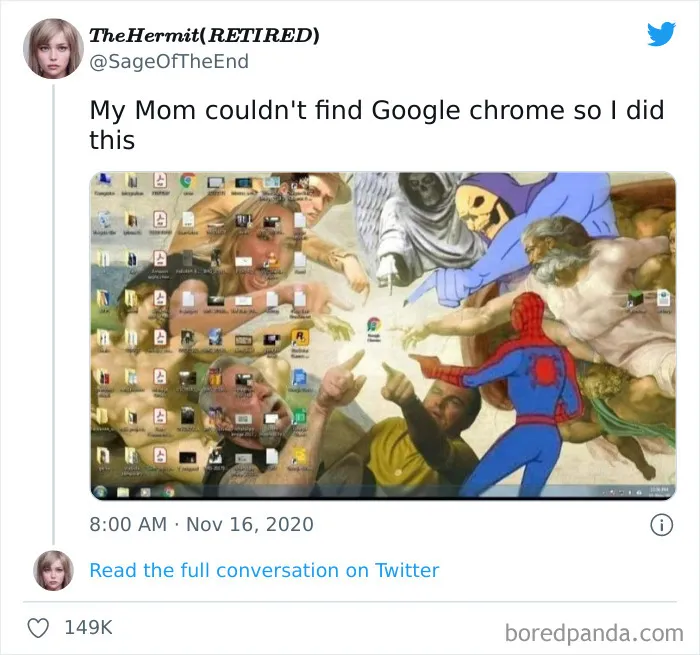 Not Sure If This Counts But Madlad Strikes At His Mom?