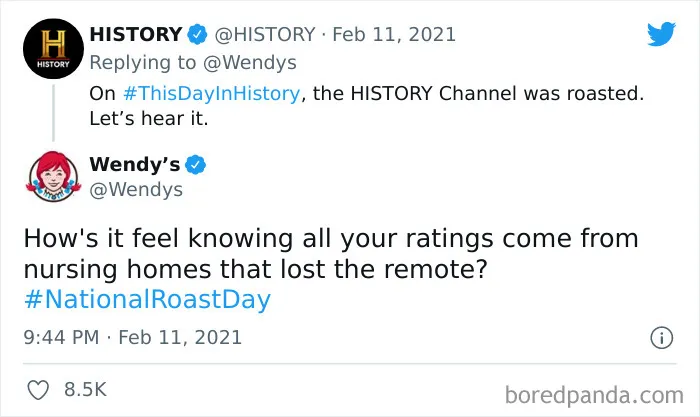 30 Of The Most Spot-On Burns Wendy's Delivered To People And Companies On Their National Roast Day This Year