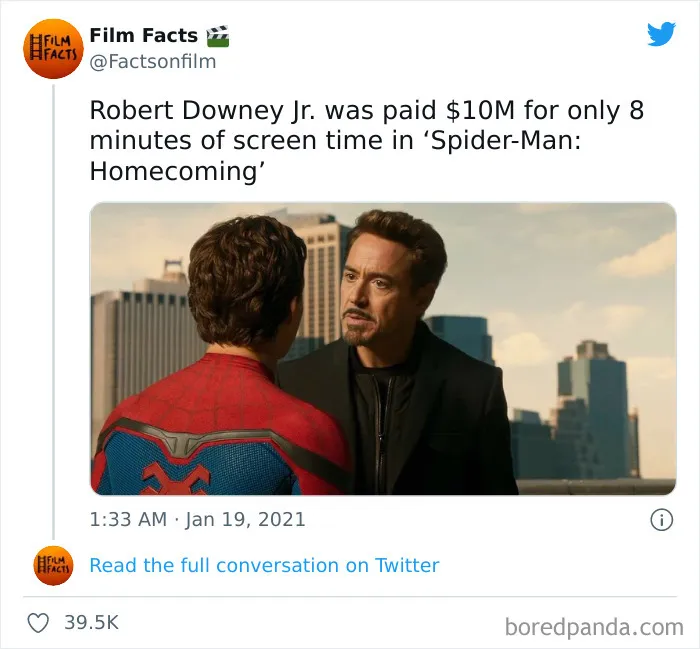 This Twitter Account Reveals 50 Fascinating Facts About The Film Industry