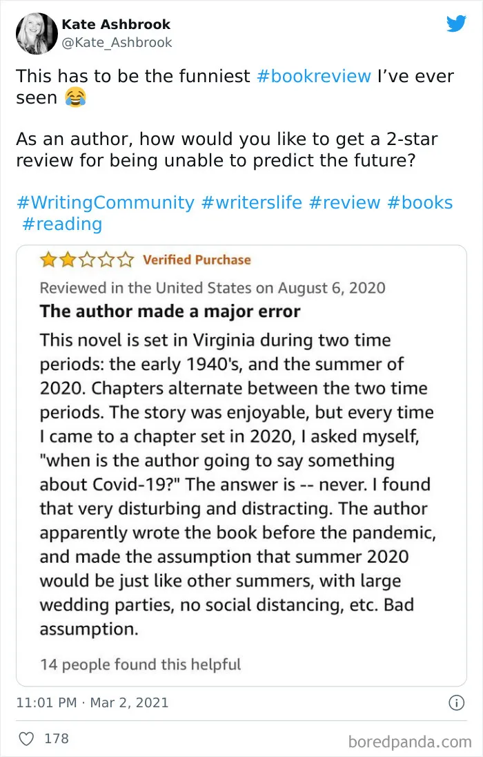Tfw An Author Just Assumes 2020 Is Going To Be Pandemic-Free