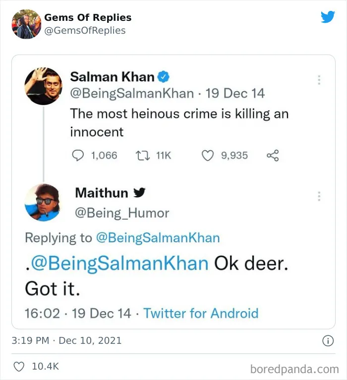 30 Of The Funniest Comebacks Ever Screenshotted, As Shared On This Twitter Account