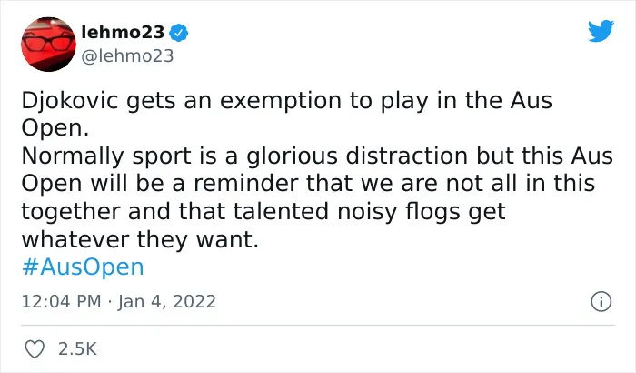 30 Memes And Hilarious Reactions To Novak Djokovic Possibly Getting Deported From Australia After Arriving There Unvaccinated