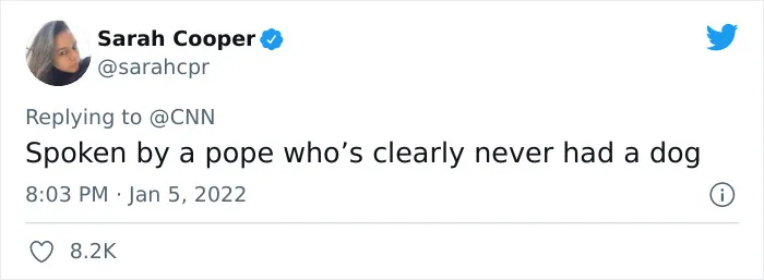 People Are Cracking Up At These 35 Tweets Posted In Response To The Pope Calling People Who Don’t Have Kids Selfish