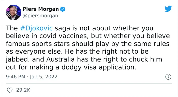 30 Memes And Hilarious Reactions To Novak Djokovic Possibly Getting Deported From Australia After Arriving There Unvaccinated
