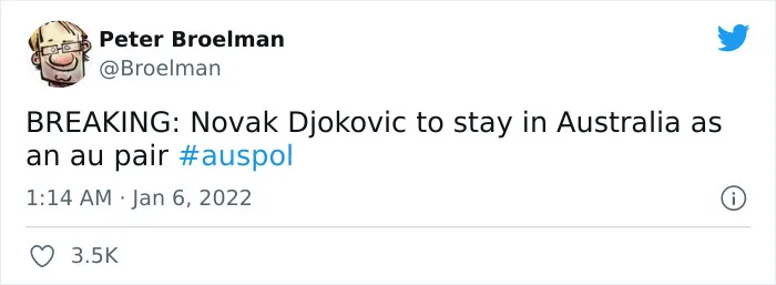 30 Memes And Hilarious Reactions To Novak Djokovic Possibly Getting Deported From Australia After Arriving There Unvaccinated
