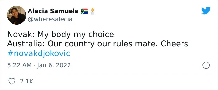 30 Memes And Hilarious Reactions To Novak Djokovic Possibly Getting Deported From Australia After Arriving There Unvaccinated