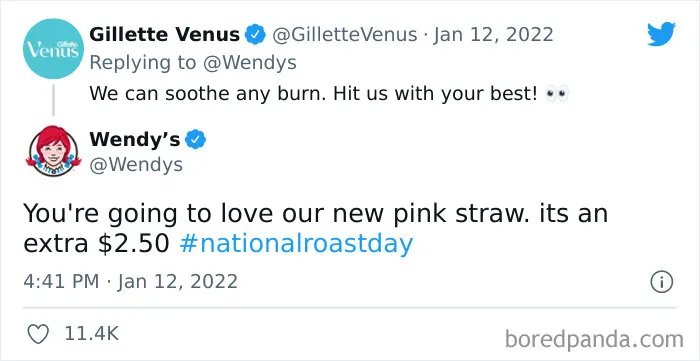 30 Of The Most Spot-On Burns Wendy's Delivered To People And Companies On Their National Roast Day This Year