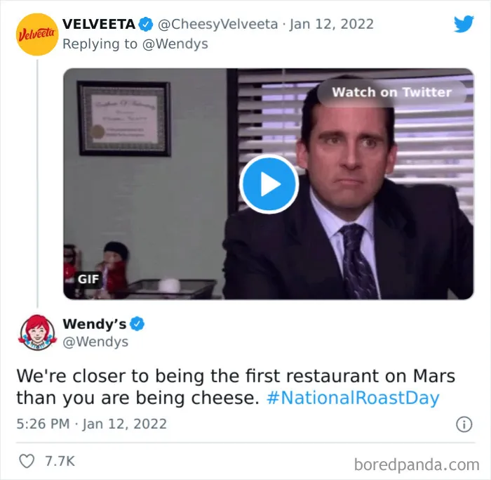 30 Of The Most Spot-On Burns Wendy's Delivered To People And Companies On Their National Roast Day This Year