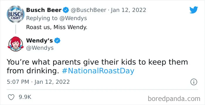 30 Of The Most Spot-On Burns Wendy's Delivered To People And Companies On Their National Roast Day This Year