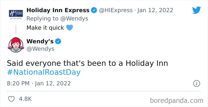 30 Of The Most Spot-On Burns Wendy's Delivered To People And Companies On Their National Roast Day This Year