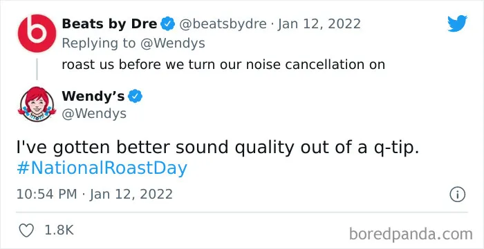 30 Of The Most Spot-On Burns Wendy's Delivered To People And Companies On Their National Roast Day This Year