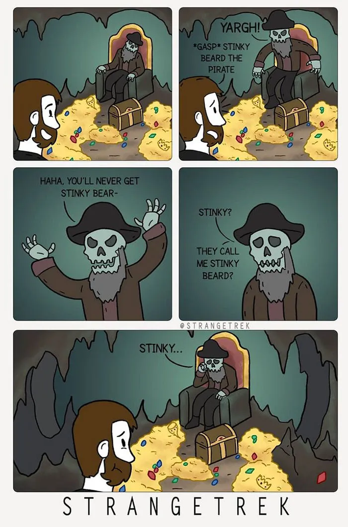 50 New Funny Comics By StrangeTrek With Unexpected Endings And Dark Undertones