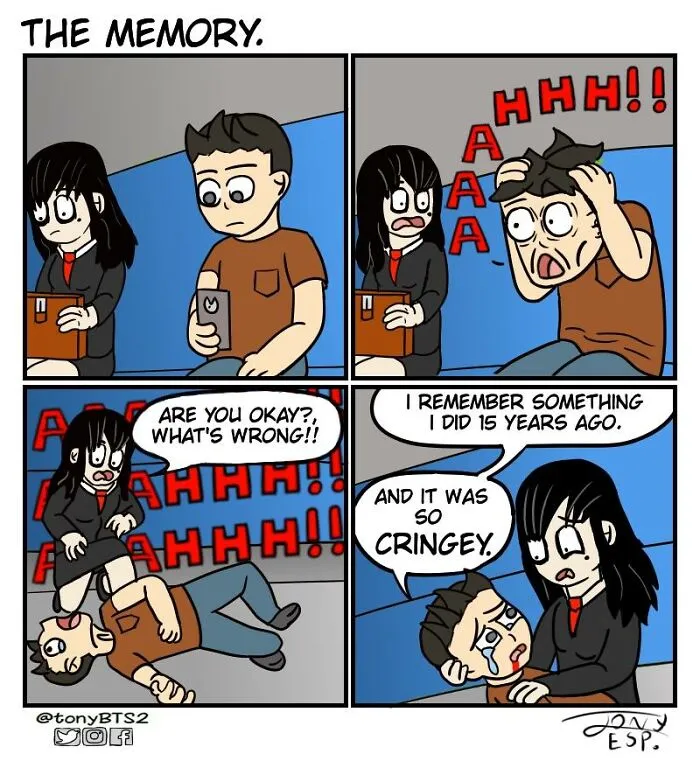 30 New Hilarious Comics With Dark Twisted Endings By Tony Esp