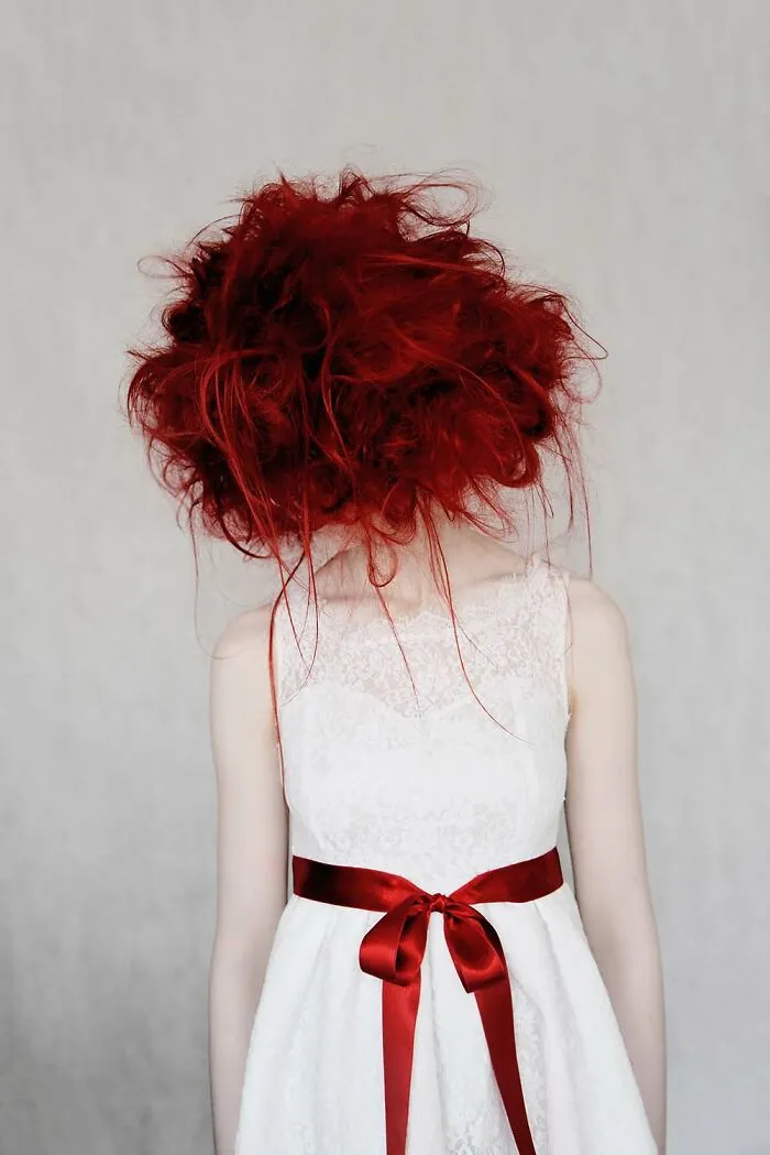 Ruby Red From The Series 'Selfhood' By Vicky Martin