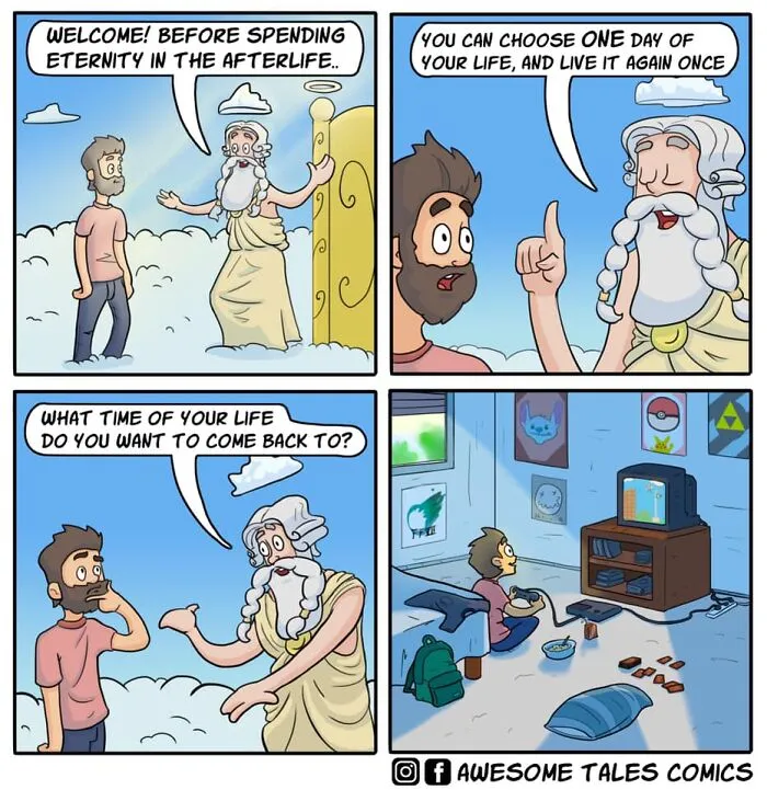 19 Comics With Absurd Situations And Unexpected Endings Made By This Artist