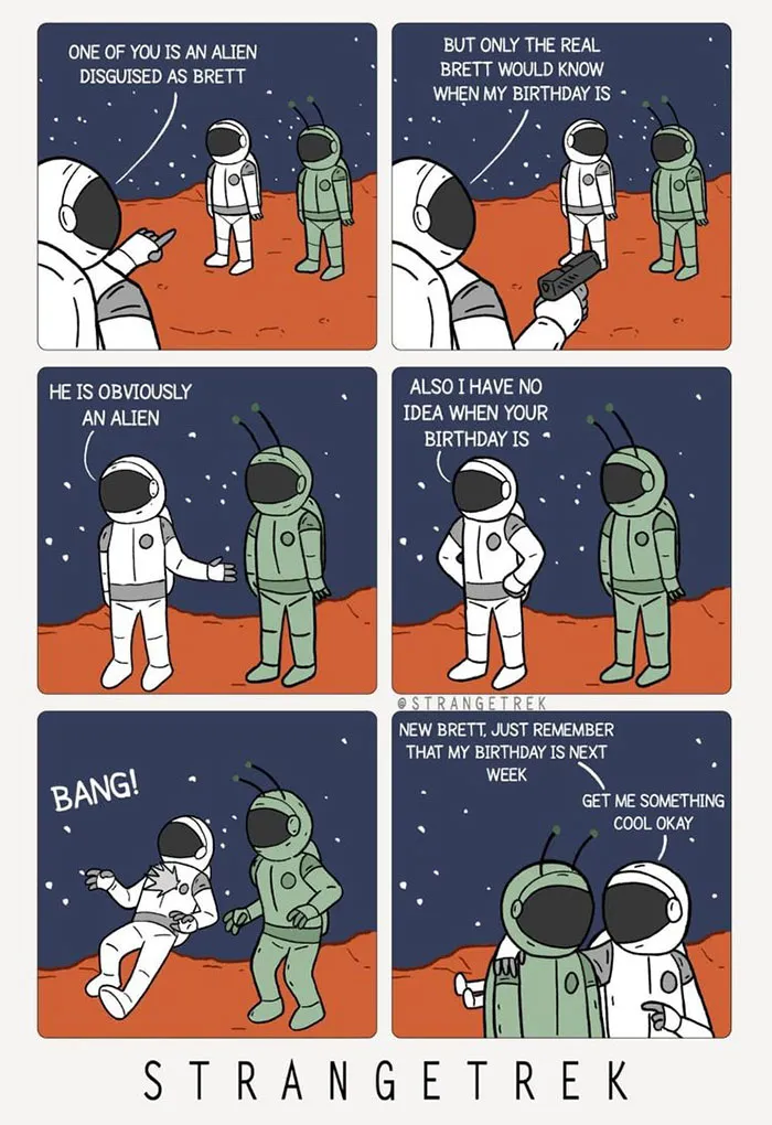 50 New Funny Comics By StrangeTrek With Unexpected Endings And Dark Undertones