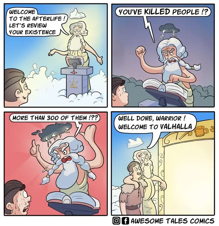 19 Comics With Absurd Situations And Unexpected Endings Made By This Artist