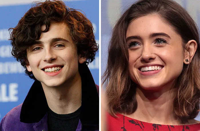 Timothée Chalamet And Natalia Dyer