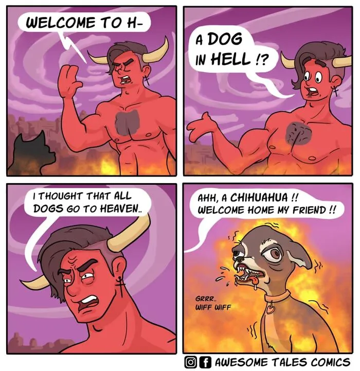 19 Comics With Absurd Situations And Unexpected Endings Made By This Artist