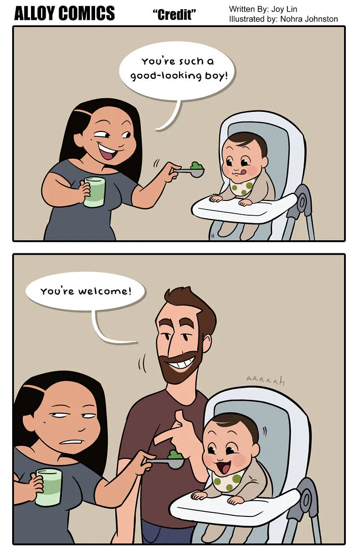 I Capture My And My Husband’s Parenting Problems And Joys In 50 Honest Comics