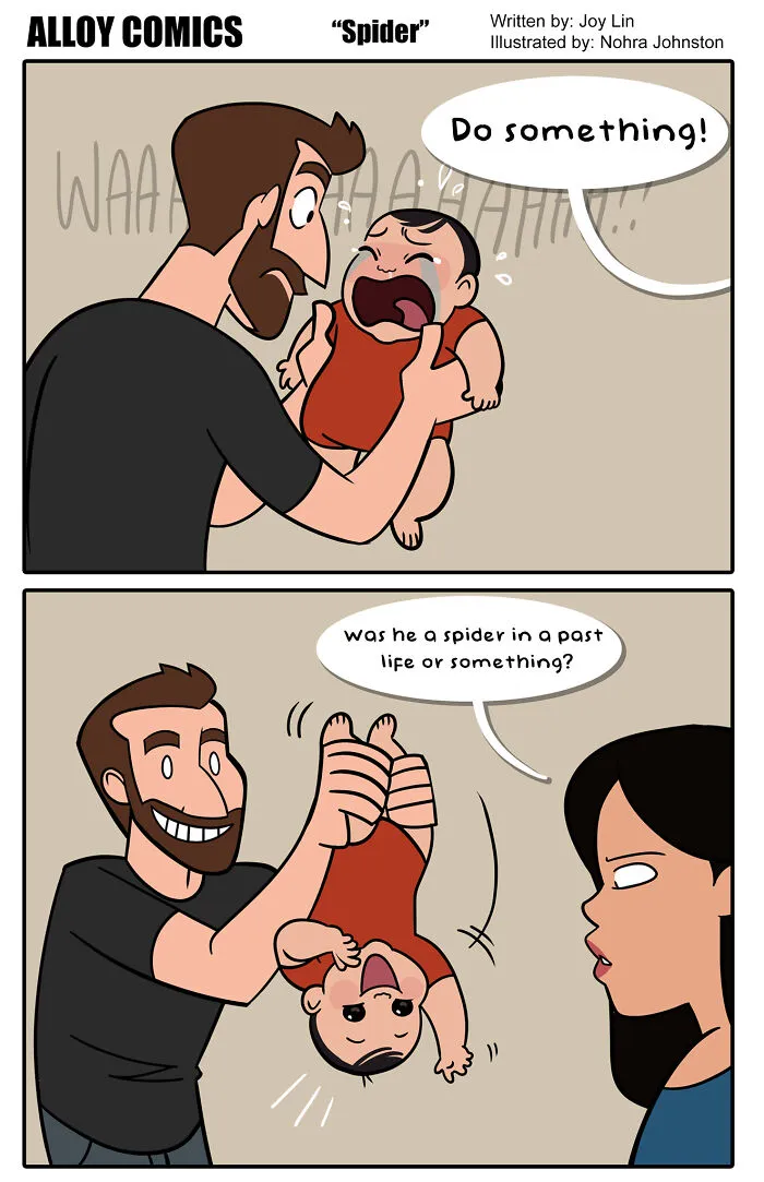 I Capture My And My Husband’s Parenting Problems And Joys In 50 Honest Comics