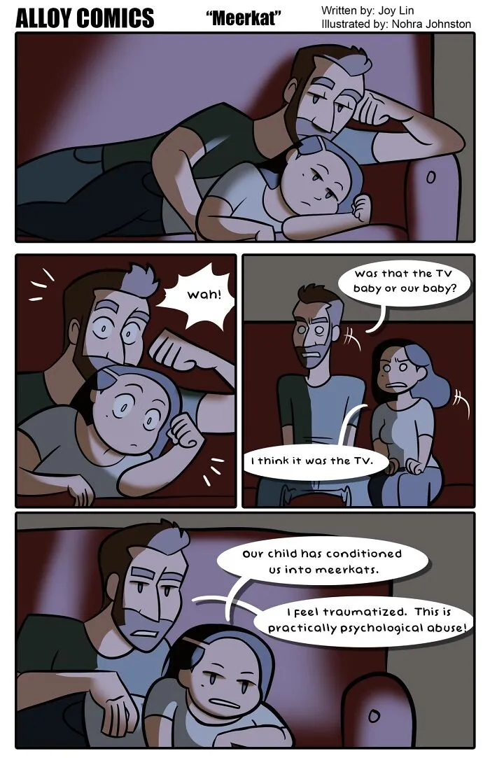 I Capture My And My Husband’s Parenting Problems And Joys In 50 Honest Comics