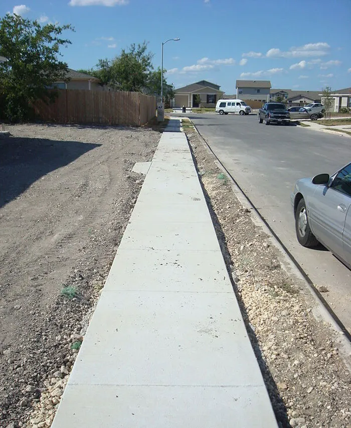 No Sidewalks